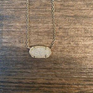 Kendra Scott Pendant Necklace in Iridescent Drusy